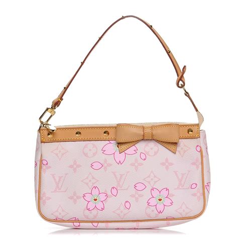 louis vuitton cherry blossom pochette dupe|cherry blossom monogram pochette.